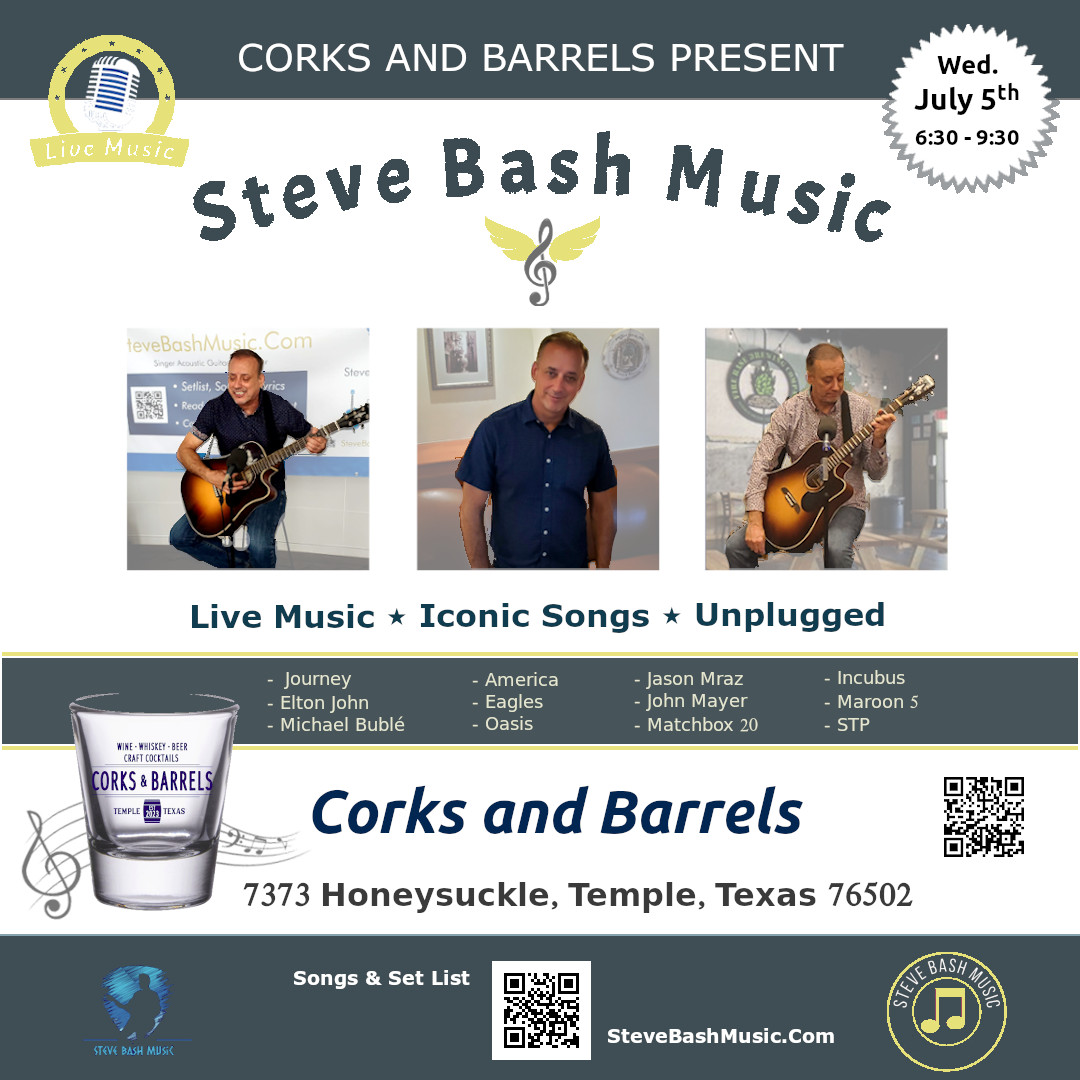 Corks & Barrels Live Event
