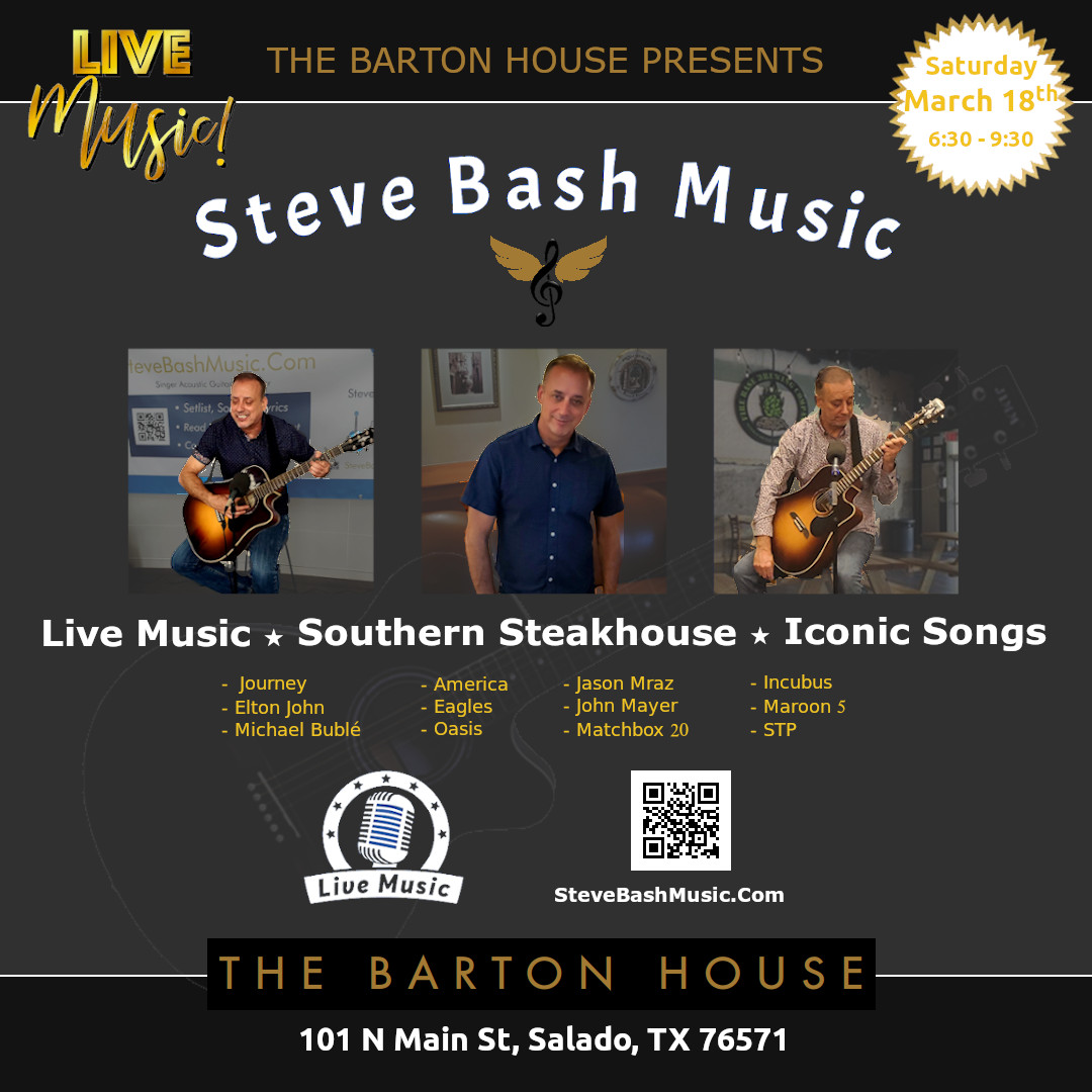 The Barton House Live Event